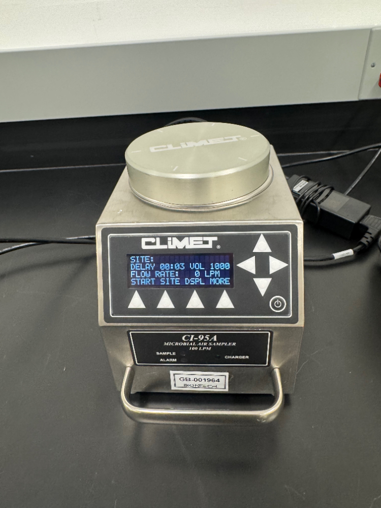 Image of Climet CI-95A 100 LPM Microbial Air Sampler